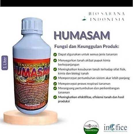 PROMO PEMBENAH TANAH ATAU SENYAWA HUMAT HUMASAM  KEMASAN 1LITER ORIGINAL