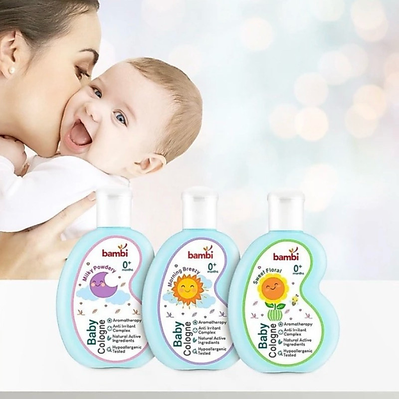 Bambi Baby Cologne Series/ Cologne Bayi Bambi/ Bambi Baby Cologne