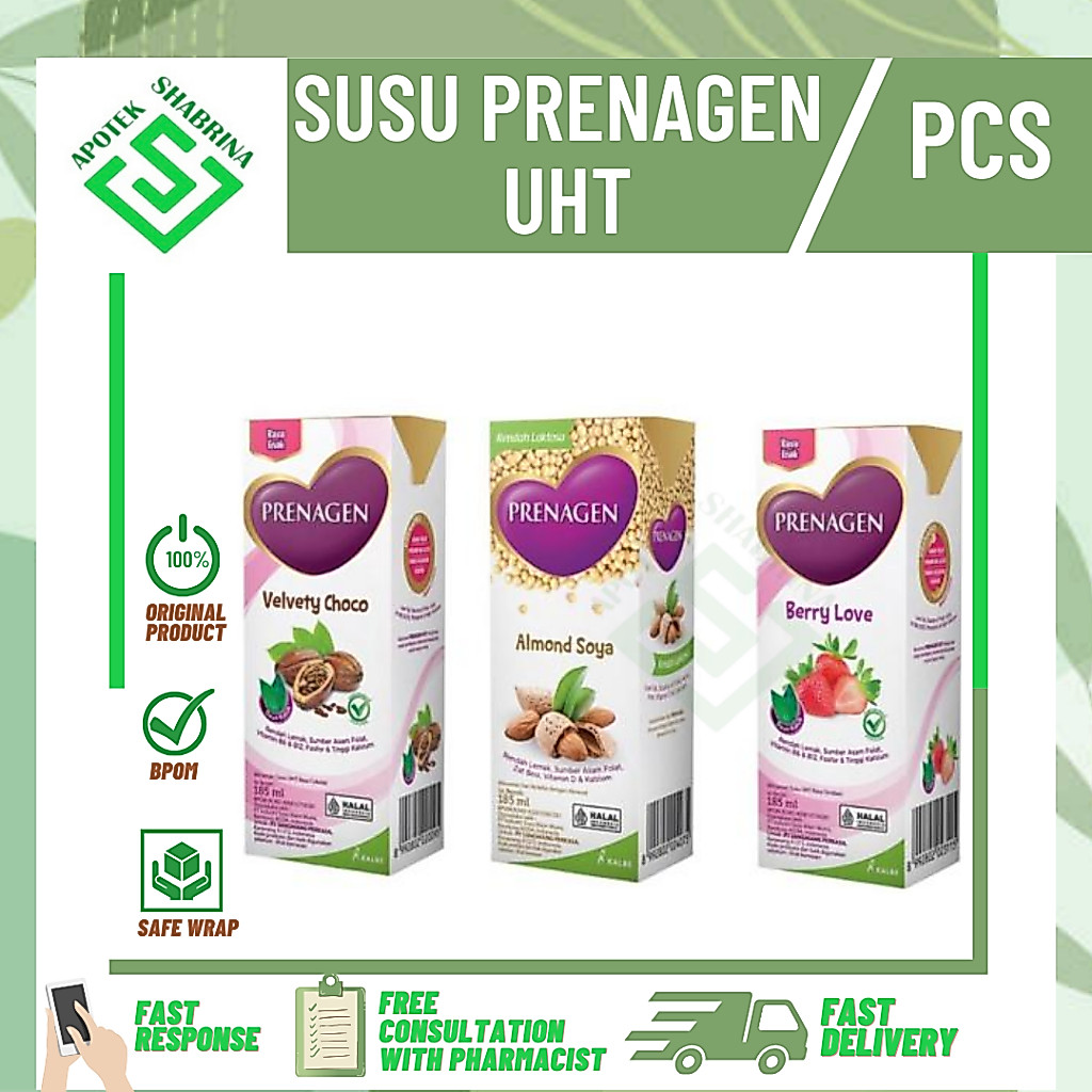 Minuman Ibu Hamil UHT SUSU PRENAGEN UHT / SUSU IBU HAMIL/185ML