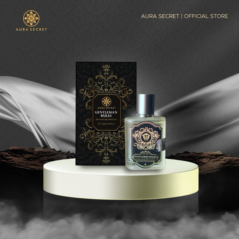 Parfum Aura GENTLEMAN RULES Original Extrait De Parfum by Yayang Sundawa, Parfum Pria,Cowok Premium 
