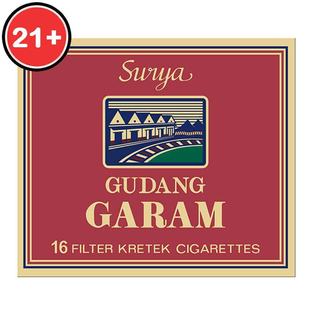 GUDANG GARAM ROKOK FILTER SURYA MERAH 16'S