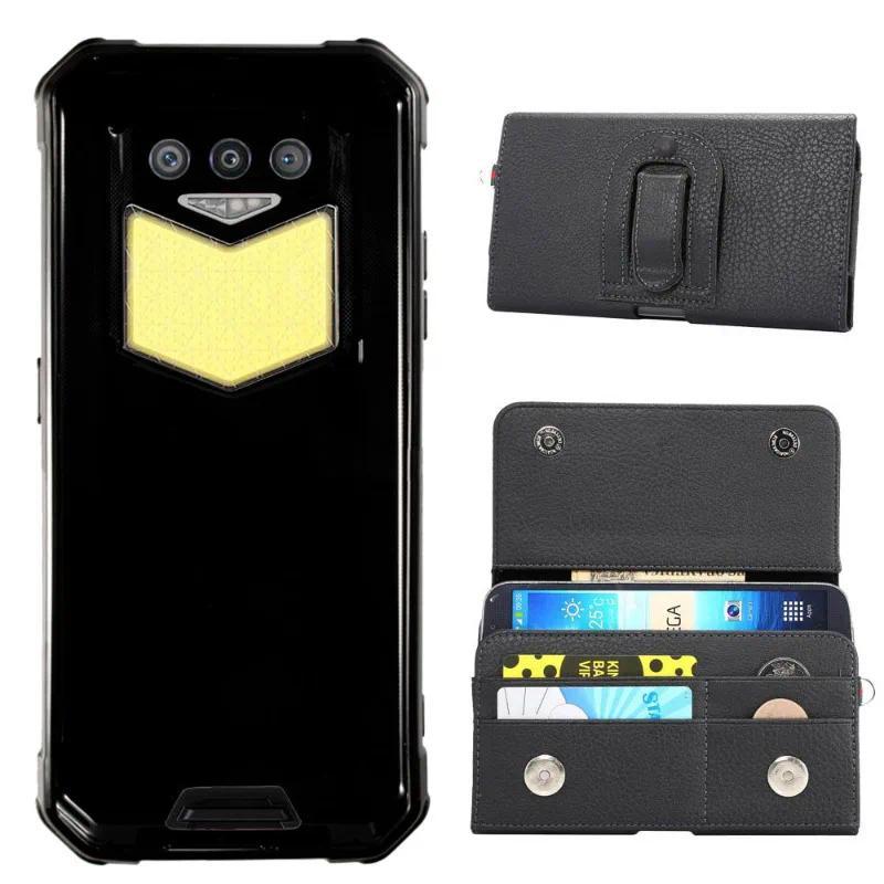 TienJueShi Clip Wallet Case Leather TPU Silicone Protective Case for Oukitel WP23 WP26 wp27 wp28 WP3