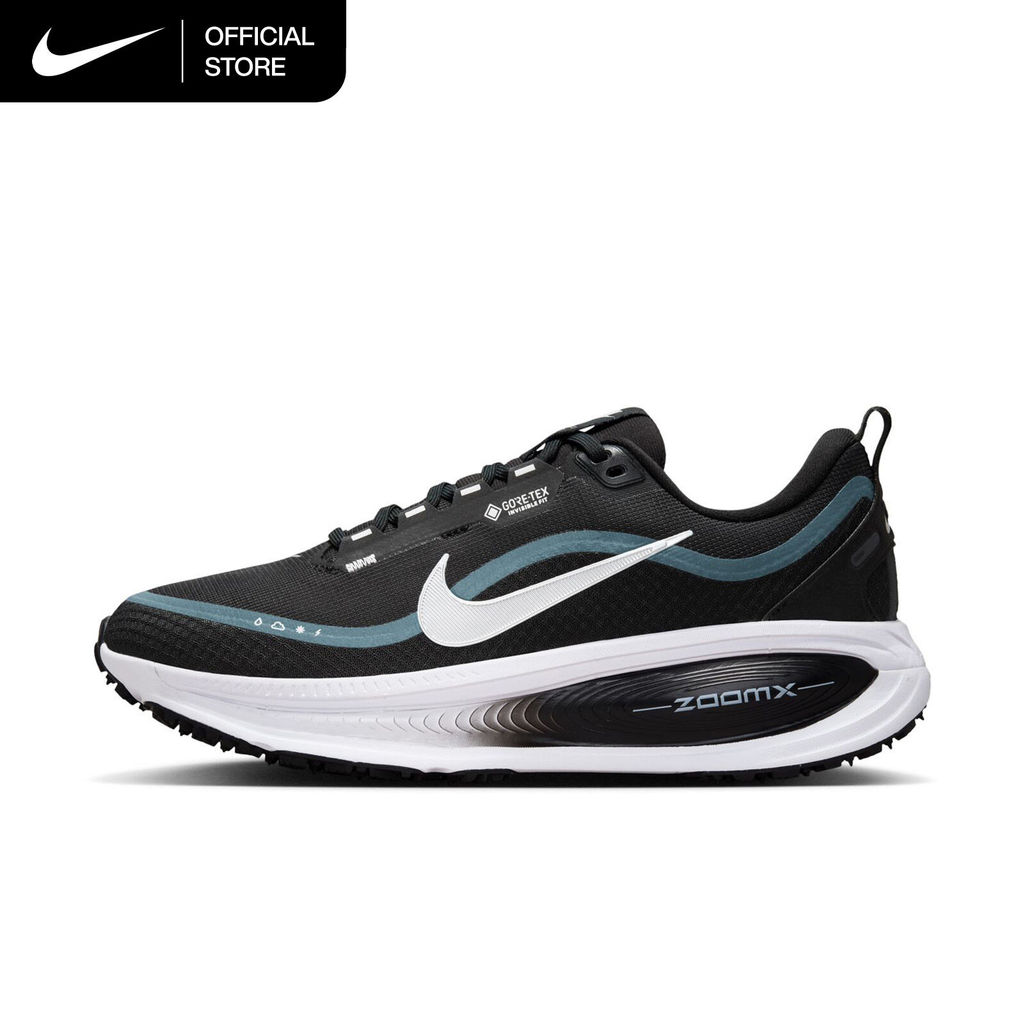 Nike Women's Vomero 18 GORE-TEX Waterproof Road Running with Reflective Accents Shoes  - Black [HQ70