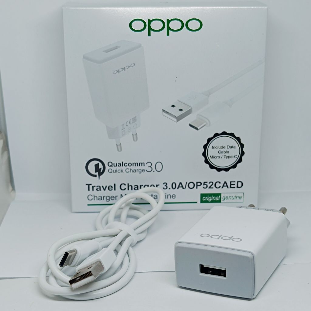 CHARGER CASAN OPPO A5 2020/A9 2020/A92 ORI TYPE C