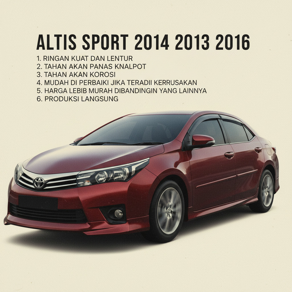 [ready] BODYKIT ALTIS BODIKIT ALTIS BODY KIT ALTIS 2014 2015 2016
