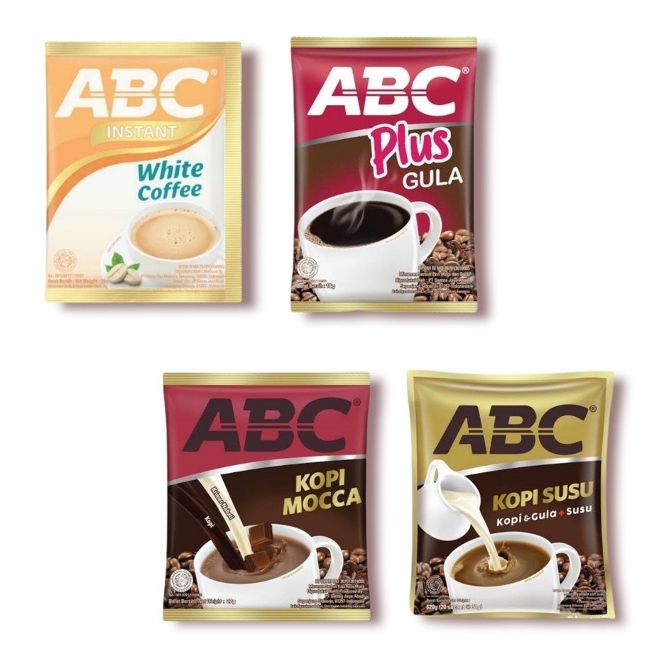 Kopi Abc Sacher jual ecer Susu mocca plus gula praktis 30gr Best Seller Jadi Nyatu Pas White coffe S
