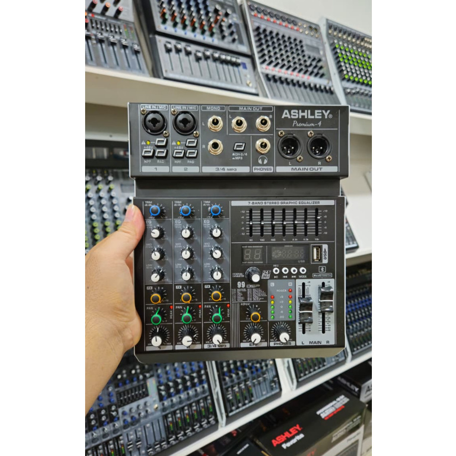 mixer ashley premium 4 premium4 usb mp3 recording original