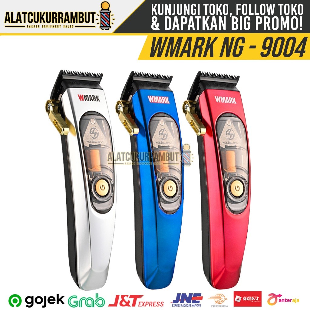 WMARK 9004 Mesin Cukur Rambut Alat Cukur Rambut Hair Clipper WMARK Original