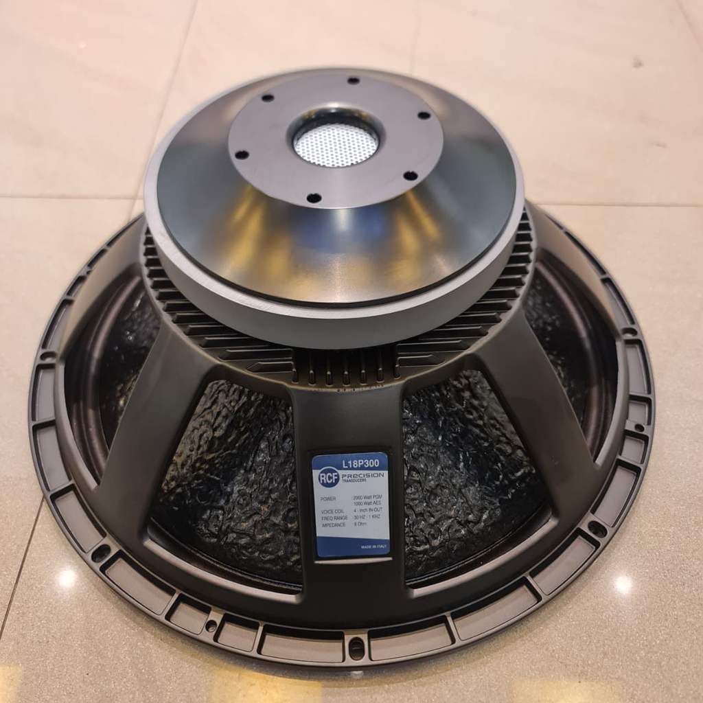 Speaker komponen RCF L18p300/L18 p300 18 inch Semi original