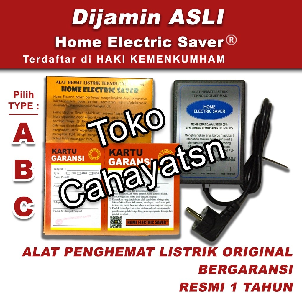Home Electric Saver Original Penghemat Listrik