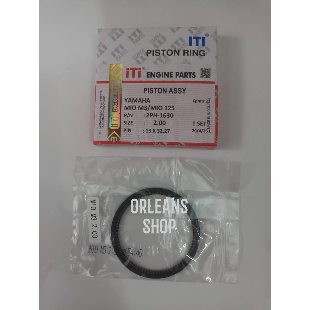 RING PISTON MIO M3 MIO 125 MIO Z FINO SOUL GT 125 2PH ITI RING SEHER
