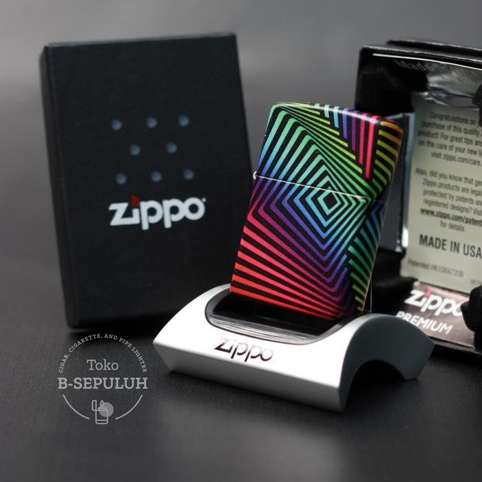Zippo Rainbow Pattern Design 49352