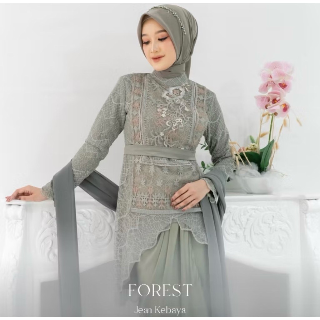 LYF KEBAYA - SAGE - preloved