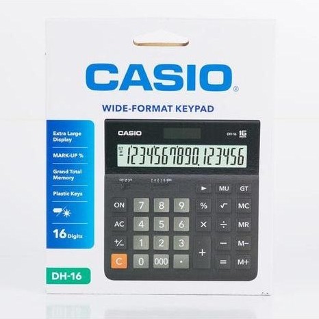 Kalkulator Casio Dh 16 Original - Kalkulator 16 Digit - Casio Original