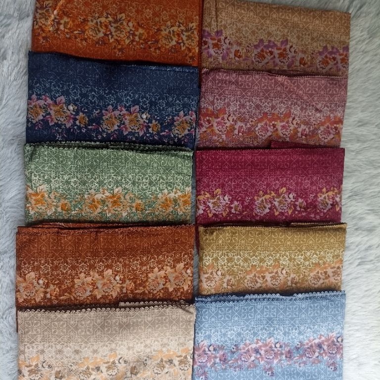 jilbab segi 4 azara/jilbab motif kekinian/fashion muslim terkini/jilbab lusercut