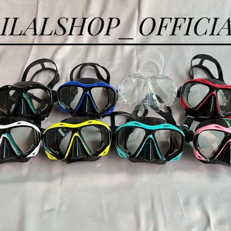 AOSI MASK DIVING ALAT SELAM KACAMATA SELAM MASKER DIVING