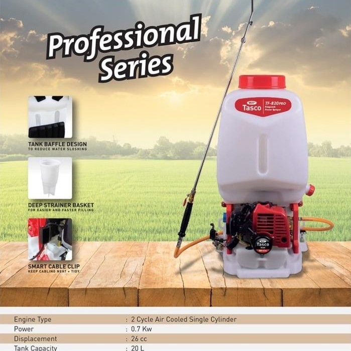 SPRAYER TASCO TF 820 PRO / MESIN SEMPROT HAMA TASCO TF 820 PRO