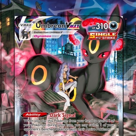 Umbreon VMAX #TG23 Pokemon Brilliant Stars (Custom Extended Art)