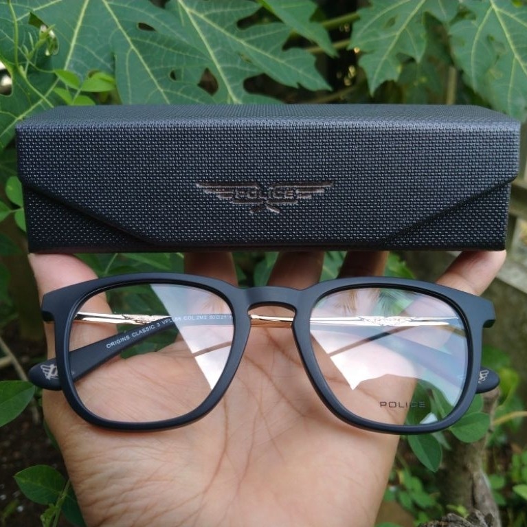 Kacamata Frame Pria Police VPLL66 Original Klasik Model