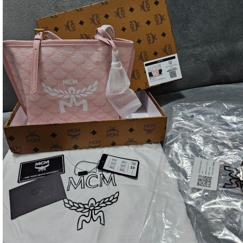 MCM Himmel Mini Tote Ala Renera