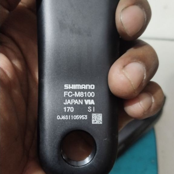 CRANK ARM SHIMANO DEORE XT 8100