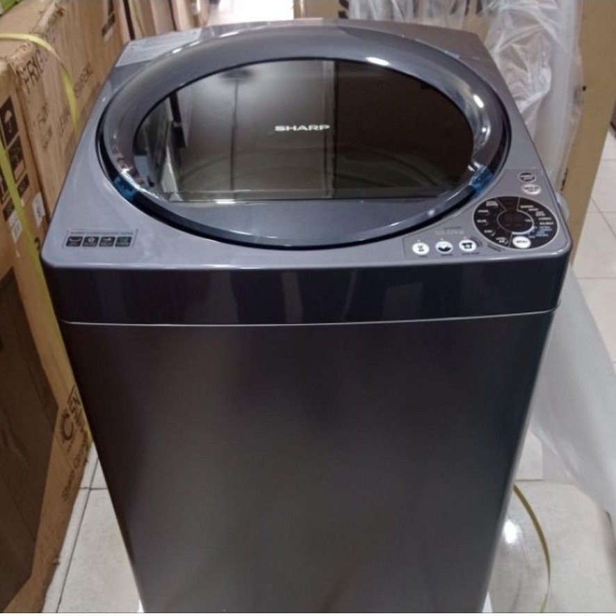 Mesin cuci top loading Sharp 11kg ES M1108T SA