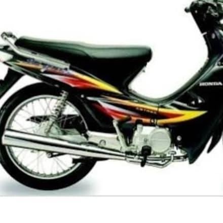 FYP KNALPOT SUPRA MUFFLER HONDA SUPRA X 100CC LAMA ORI AHM 18350-KEV-880 ''