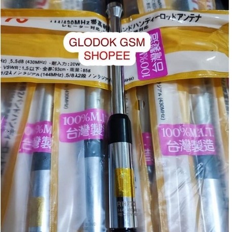 Ada Stok ANTENA RH 770 BNC ANTENA HT DUALBAND