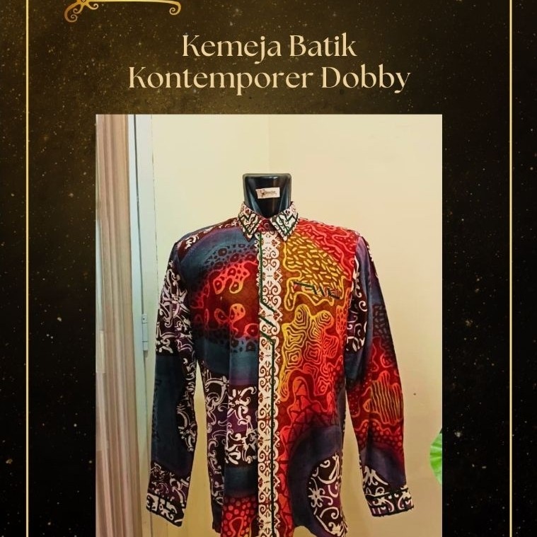 Kemeja Batik Kontemporer | Kemeja Dobby