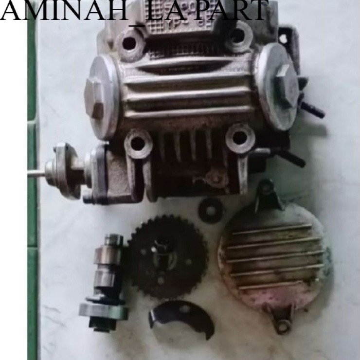 blok head isian atau blok klep yamaha Vega ZR asli copotan original