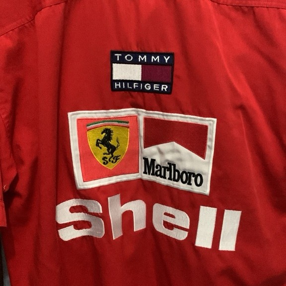 workshirt ferarri vintage 2002
