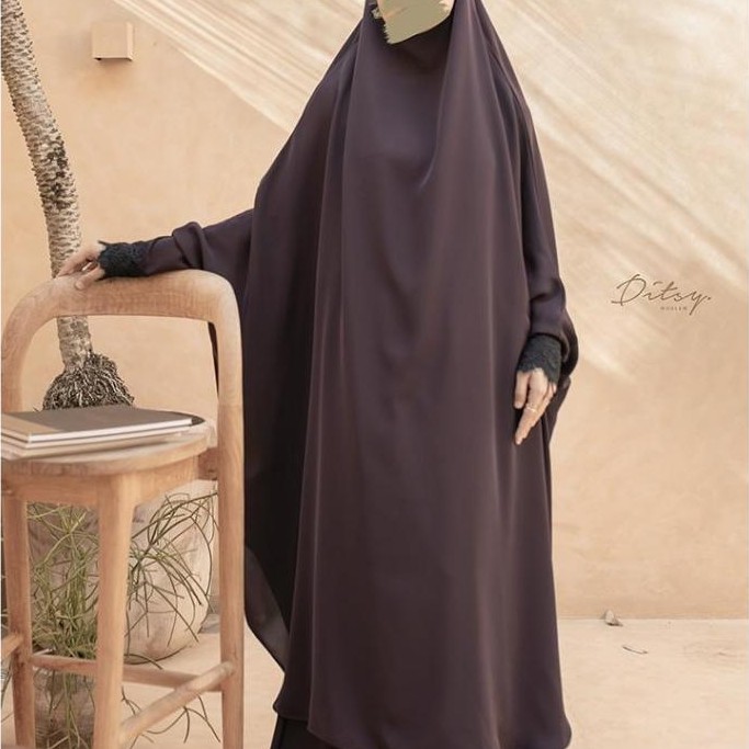 DITSY MOSLEM ZAYNA 2026 FK SET GN FORMAL BLACK Reguler