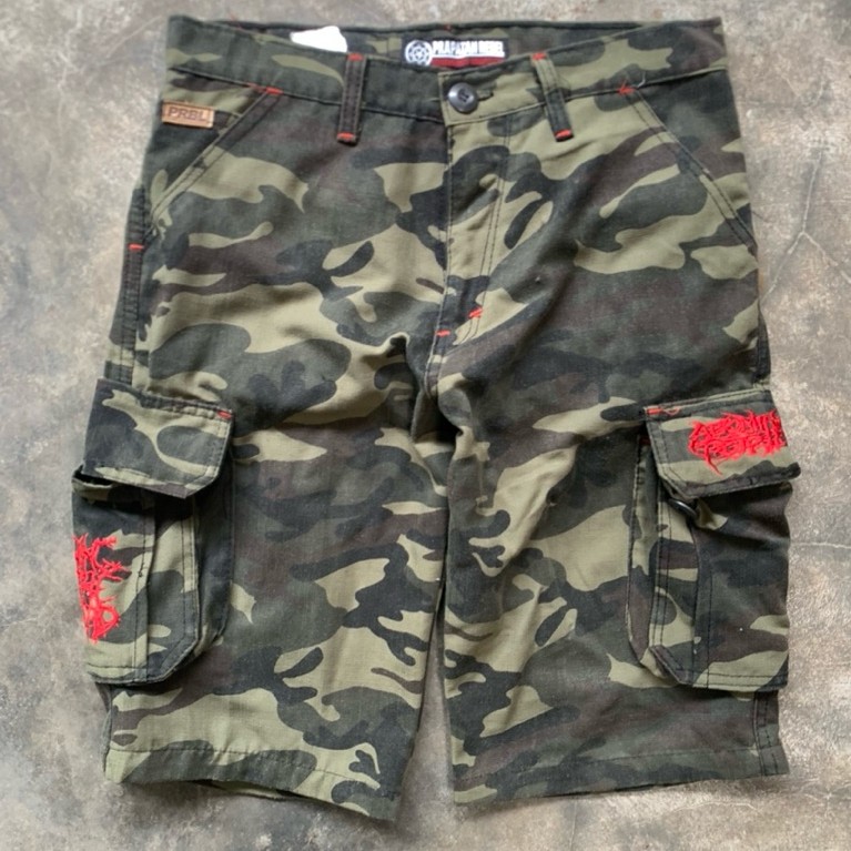 [preloved] celana pendek cargo pria cargo second - bekas