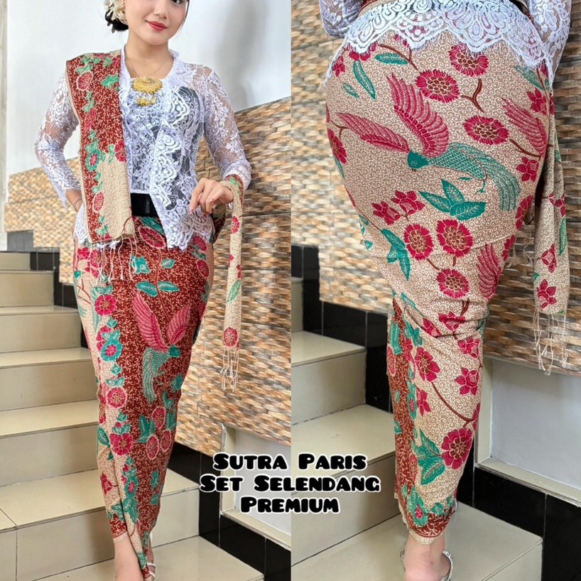 Kamen sutra paris set selendang  / kamen sutra paris / kamen sutra paris set selendang / kamen sutra