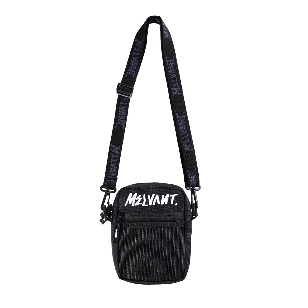 SUNIMPERIOR Melvant - MCSB Romanov Black Compact Shoulder Bag | Tas Selempang Hitam Kecil Pria