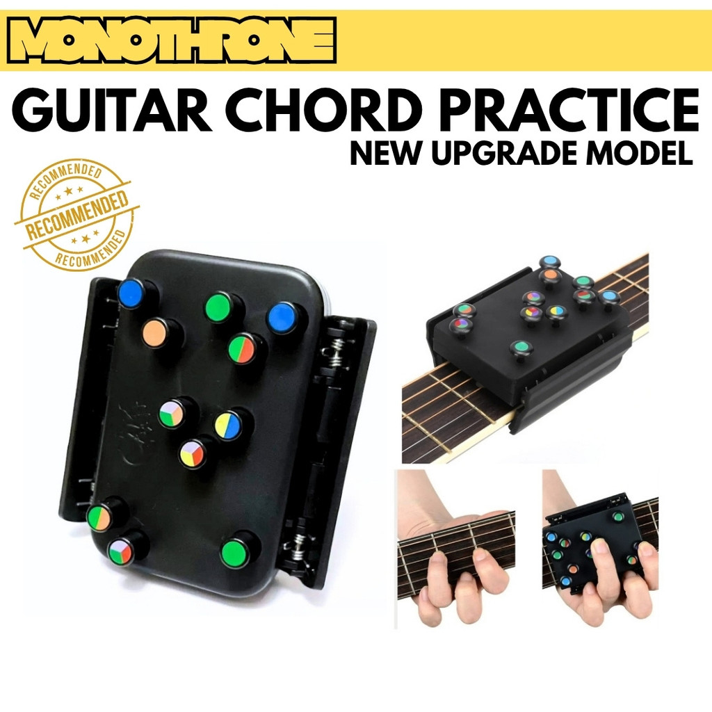 Alat Bantu Belajar Main Gitar Pemula Gitar Chord Tool  Belajar Kunci Chord Gitar Alat Latihan Kunci 