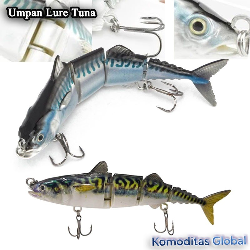 Lure Rapala 4 Bagian 21cm/75g – Untuk Sobid & Trolling