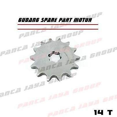 GEAR DEPAN 428 14 15 T 15T 14T SUZUKI RK COOL RKCOOL RK COOL PROMO