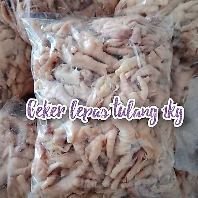 Ceker Tanpa Tulang Bandung 45rb Daging Ayam Segar untuk Seblak dan Aneka Masakan