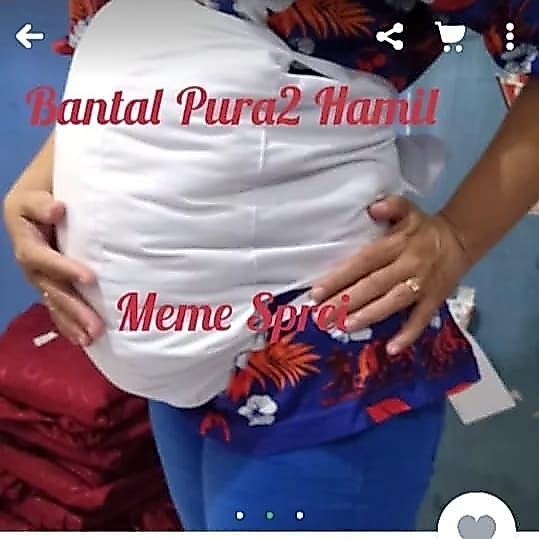 Bantal Pura2 Hamil. Bantal Hamil Palsu. Tbk