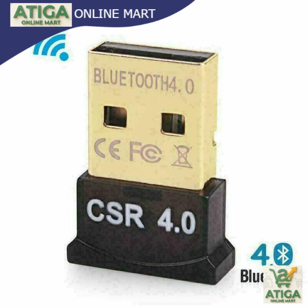 (ATG) Bluetooth 4.0 USB Dongle Adapter Wireless Transmitter Receiver