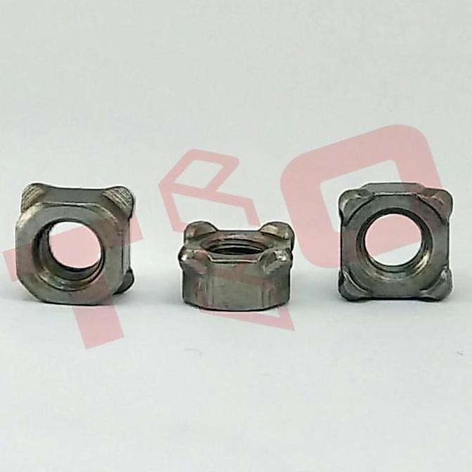 JANSIKORPS - MUR LAS M6 MENTAH - WELDING NUT M6 - MUR KOTAK M6 - MUR LAS 6MM