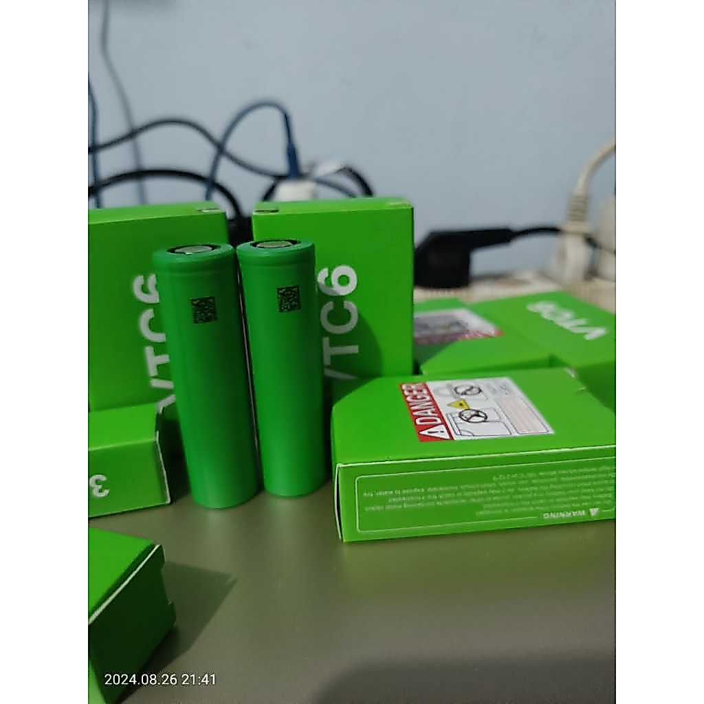 Batre Sony Vtc 6 3000Mah Batrai Sony 3000Mah Imr 18650/3,7 Amper