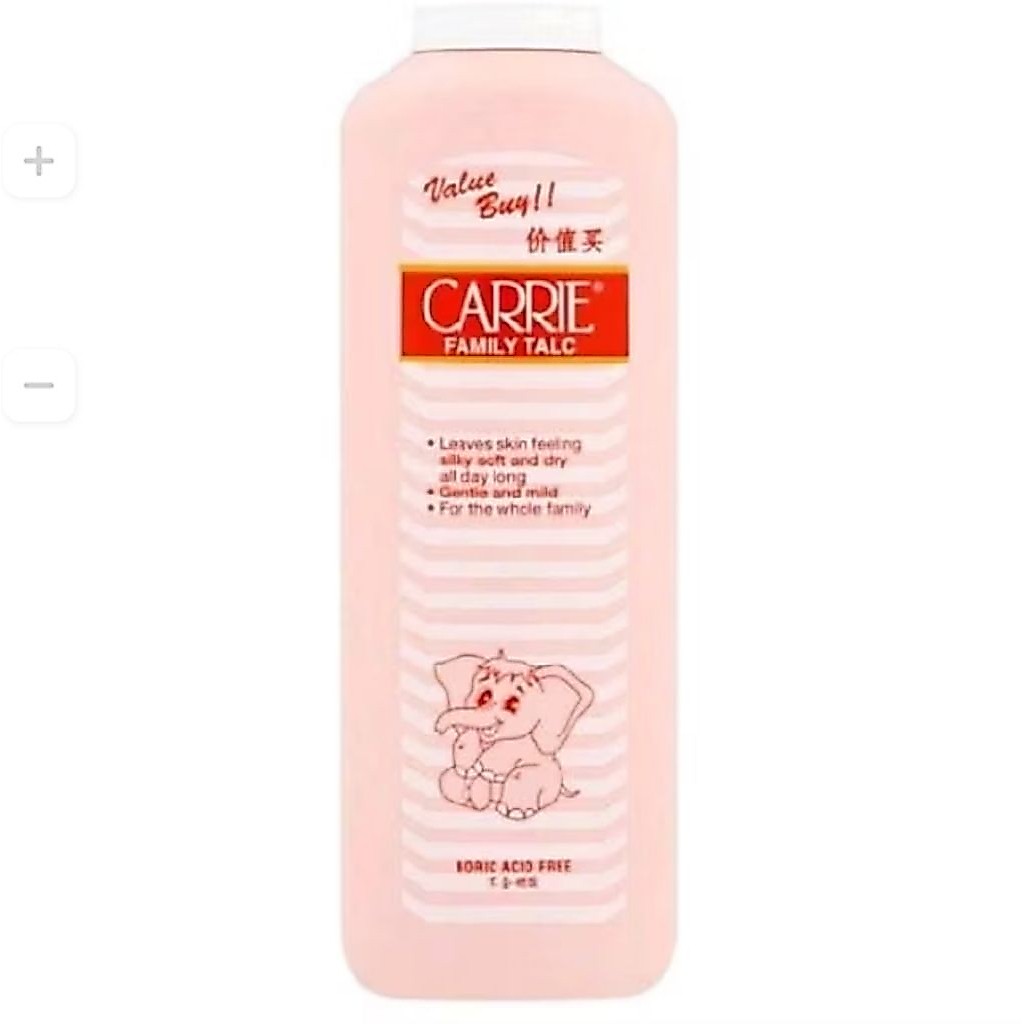 Bedak Carrie Family Talc 500gr