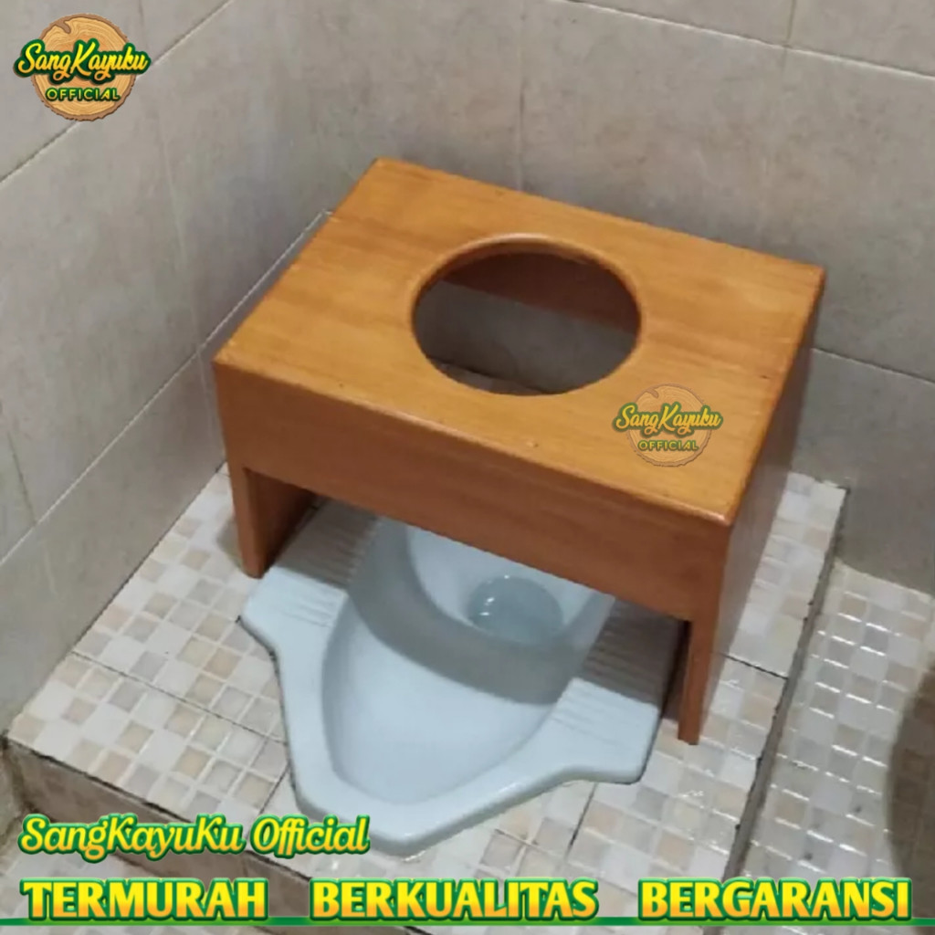 Termurah kursi wc Promo Kursi wc 47*33*T 30 cm Kursi closet wc duduk kayu portable kursi jongkok kur