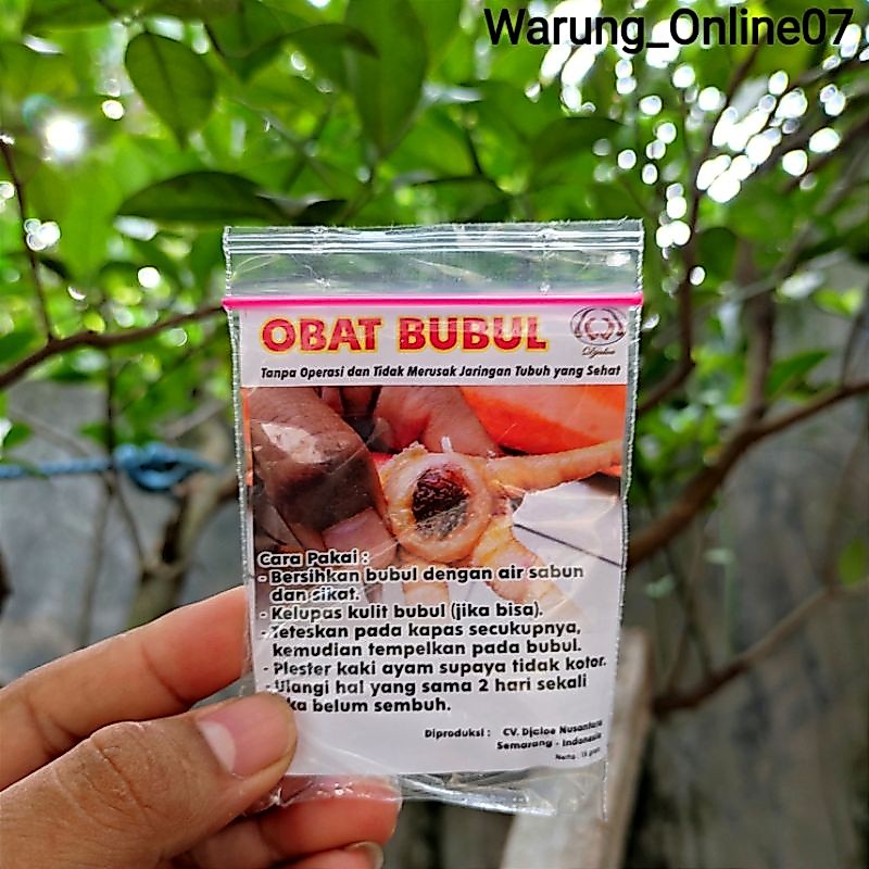 Obat Bubul Ayam Sakit Bubul Djaloe Bubul Obat Bubul Ayam Anti Septik Aman Untuk Segala Jenis Ayam Ad
