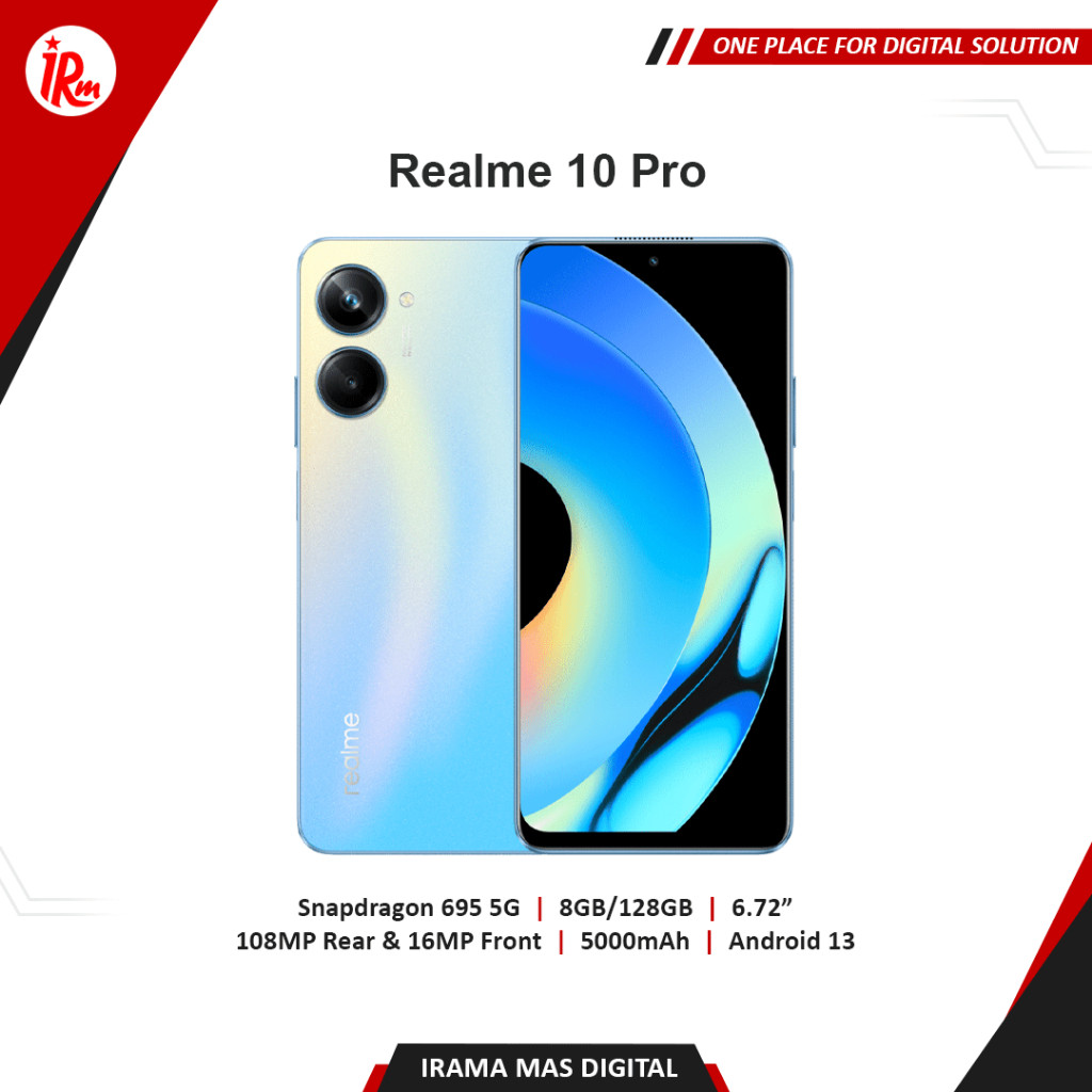 REALME 10 PRO 5G 8GB 128GB (Blue)