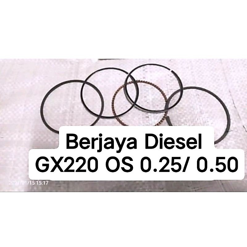 GX 220 ring piston over size ring seher