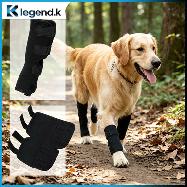 Dog Leg Brace Recovery Bandage / Perban Pemulihan Kaki Anjing / PET Medical Equipment