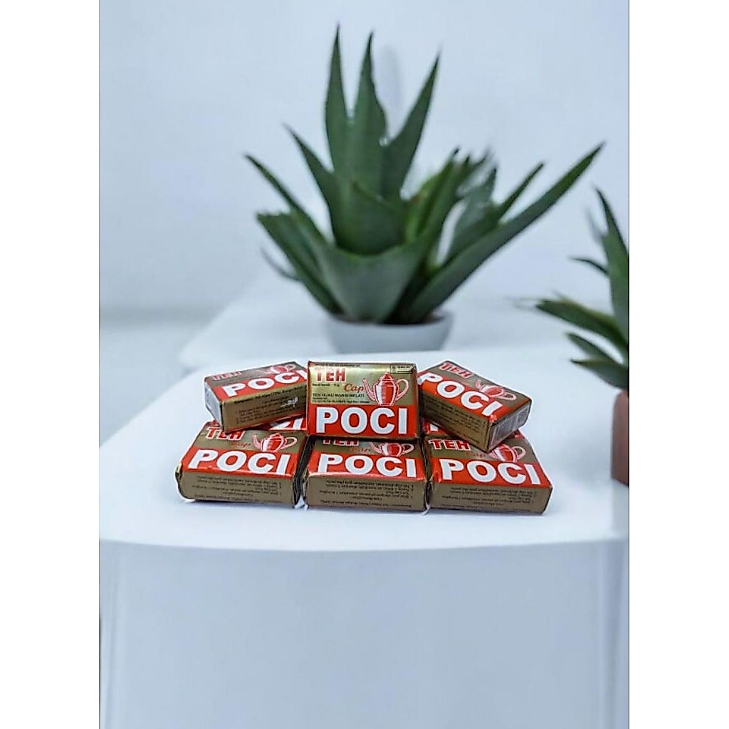 TEH POCI GOLD ISI 10PCS berat 10 gram-TEH TUBRUK-TEH BUBUK-TEH MELATI